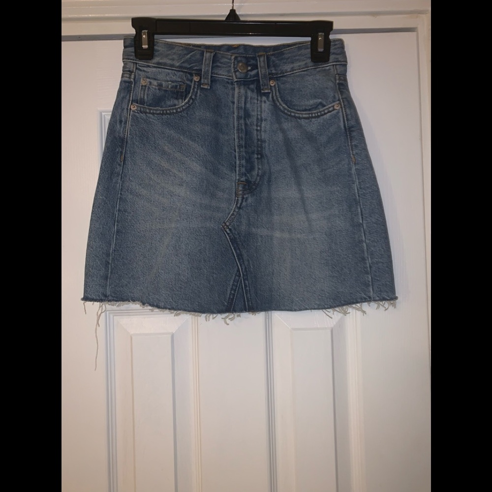 H&M Blue Jeans Skirt, Size 2